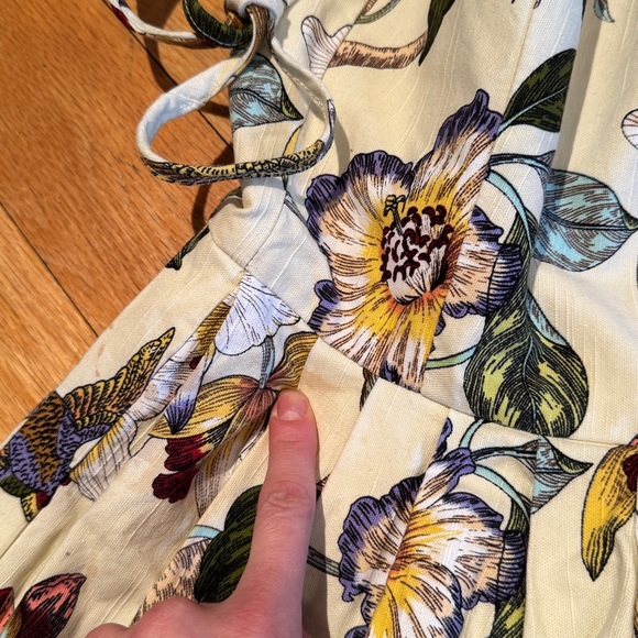 Paiissara Floral Tie-Shoulder Dress - Picture 10 of 11